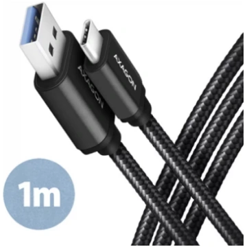 AXAGON Data and charging USB 3.2 Gen 1 cable, 1 m 