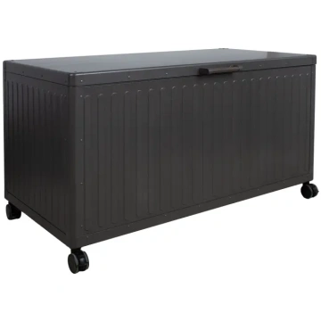 Uzglabāšanas kaste MIRADOR 142x72xH80cm, tumši pel