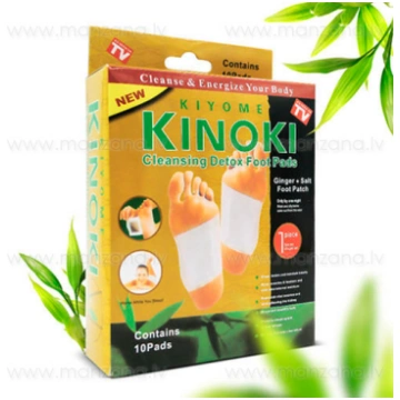 Detoksikācijas plāksteri kāju pēdām "KINOKI GOLD"
