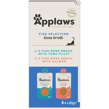 Applaws 100 % dabīgā mitrā kaķu barība – zivju kau