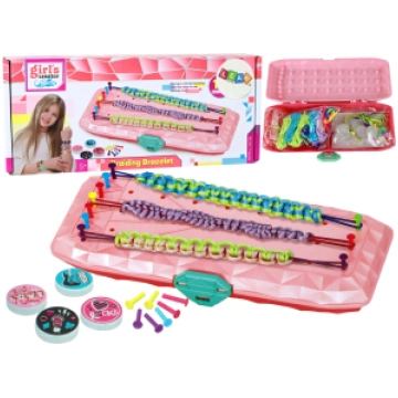 Bracelet Making Kit Pink Box 15771-uniw