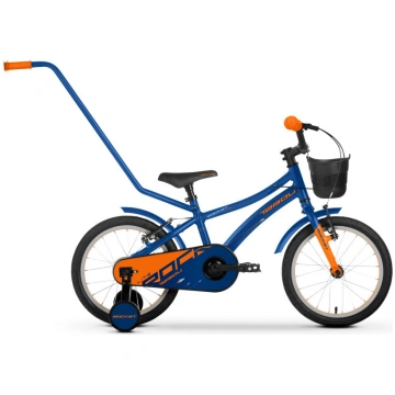 Bērnu velosipēds Tabou Rocket Lite 16, zils/oranžs