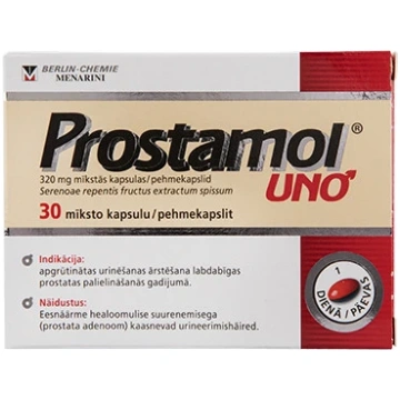 PROSTAMOL UNO 320 mg, 30 mīkstās kapsulas
