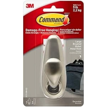 3M Command Forever Classic Hook, matēts niķelis, ā