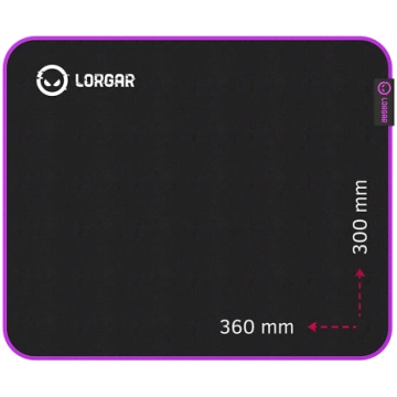 Lorgar Main 313, Gaming mouse pad, High-speed surf