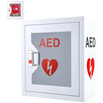 Defibrilatora Snap Lock uzglabāšanas kaste, nerūsē