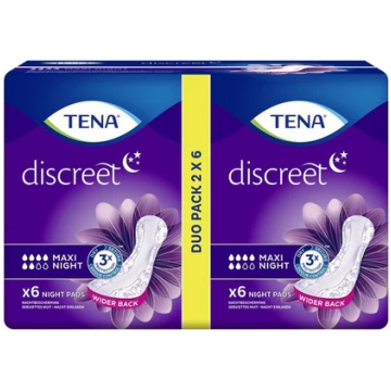TENA Lady Maxi Night Incontinence Pads 12 per pack