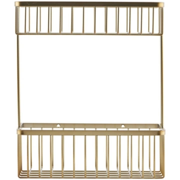House Doctor - Double Bath Basket - 33x28 cm - Bra