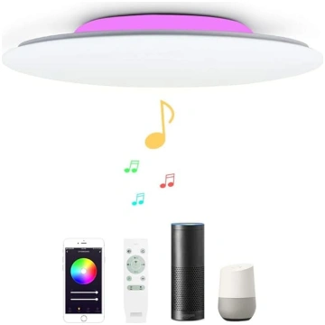 Plafoniera LED Compatible with Amazon Alexa Google