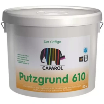 Caparol PUTZGRUND 610 Grunts zem apemtuma 8kg caur