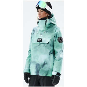 Dope Blizzard W 2022 Ski Jacket Women Liquid Green