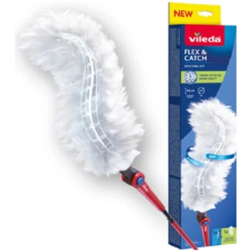 Vileda dustpan with long handle + 1 Flex&Catch ref