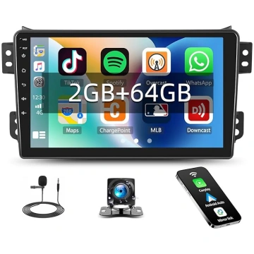 SIXTOP [2G + 64G] Android 13 auto radio ar Bluetoo