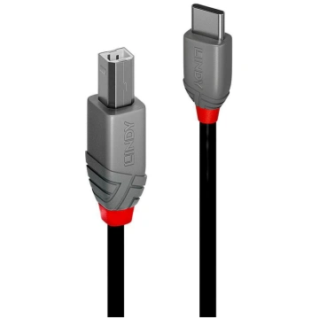 Lindy 2M Anthra Line Usb 2.0 Type C To B Cable, 36