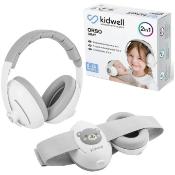 Bērnu austiņas Kidwell ORSO Gray 2 w 1