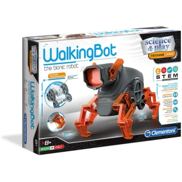 Rotaļu robots Clementoni Walking Bot 75039LB, oran