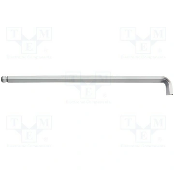 Wrench: hex key; spherical; HEX 10mm; Overall len: