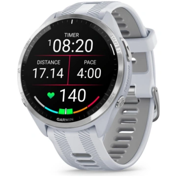 Garmin Forerunner 965 viedpulkstenis, Balts