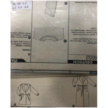 Burda Trench Coat Pattern