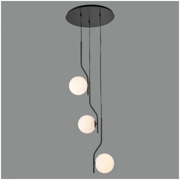 Piekarama lampa MAUI 3 Black C81633N ACB