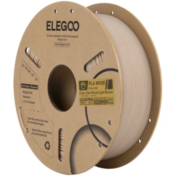 PLA koka šķiedra (gaišs ozols) – Elegoo