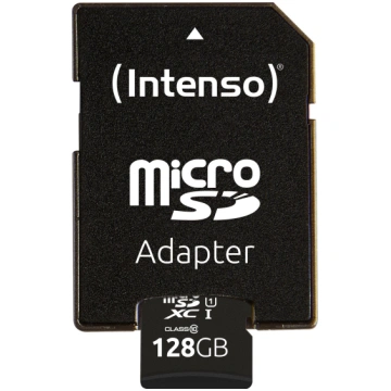 Intenso - flash memory card - 128 GB - microSDXC U