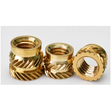 Misiņa iekausējamā vītne M3x4x4.2 Brass hot melt t