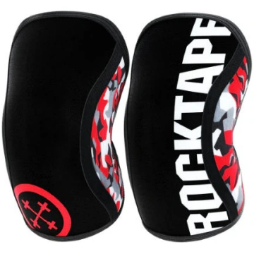 Assassins Red Camo knee pads Rocktape - Trigger Po