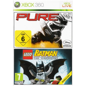 Xbox 360 Pure + LEGO Batman: The Videogame Bundle 