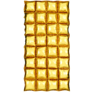 Folijas balona sienas aizkars, 55*110 cm, zelta