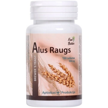 Uztura bagātinātājs Alus raugs tabletes N130