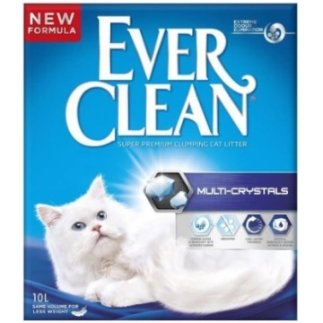 EVER CLEAN Multi Crystals cementējošās smiltis kaķ