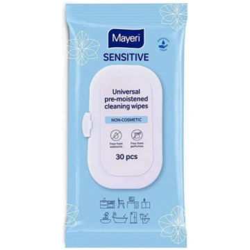 MAYERI Sensitive Universal wet wipes 30pcs