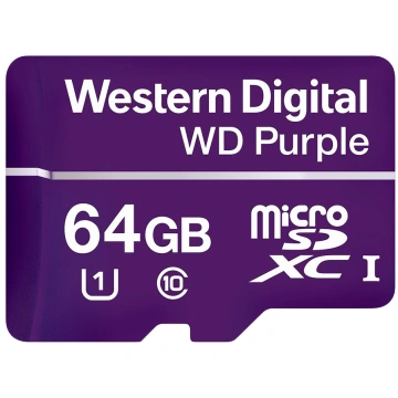 WESTERN DIGITAL CSDCARD WD Purple (MicroSD, 64GB) 