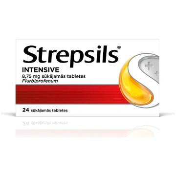 Strepsils Intensive, 24 sūkājamās tabletes