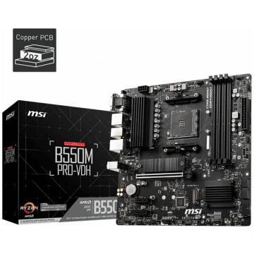 Mātesplate Mātes plate - MSI - B550M PRO-VDH