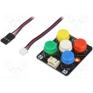 Sensor: touch; switch; analog; 3.3÷5VDC; Ch: 5; Gr