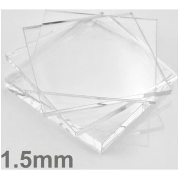 Caurspīdīgs organiskais stikls, 1.5mm, 2050 x 3050
