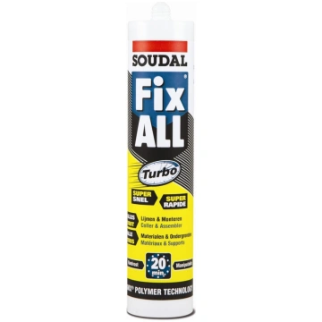 Līme universālā līme Soudal Fix All Turbo, 0.29 l