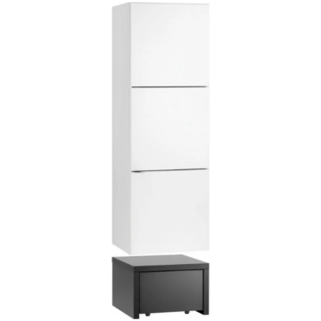 Grāmatu skapis viendurvju ar platformu 53x53 Young