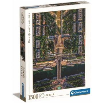 Puzles 1500 elementi, kas lido pāri Parīzei CLEMEN