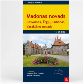 Madonas novads. Cesvaines, Ērgļu, Lubānas, Varakļā