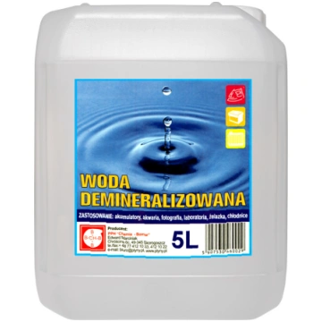 Demineralizēts destilēts ūdens 5 l