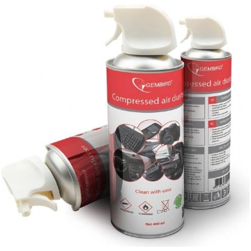 Gembird COMPRESSED AIR DUSTER 400ML/CK-CAD-FL400-0