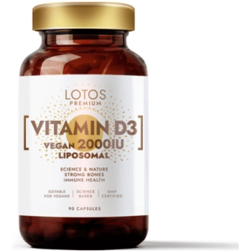 Liposomālais D3 vitamīns vegāniem 2000IU