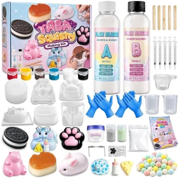 Funewest Taba Squishy Selber Machen Set für Kinder