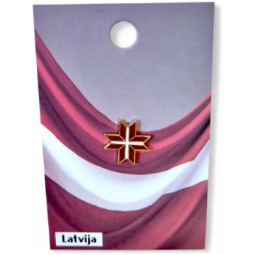 Metāla nozīmīte "Auseklis Nozīmīte"