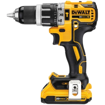 DeWalt DCD796D2-QW Hammer Drill Driver 18V, 2 batt