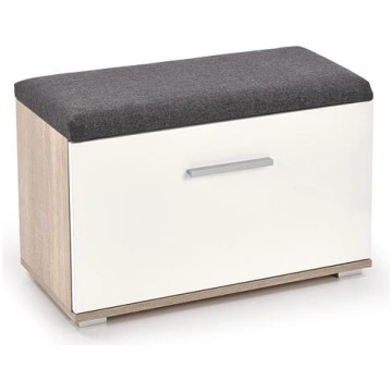 LIMA ST2 shoe cabinet white / sonoma oak