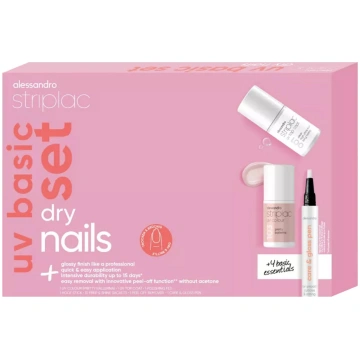 ALESSANDRO Striplac UV Basic + Colour Dry Nails Gi